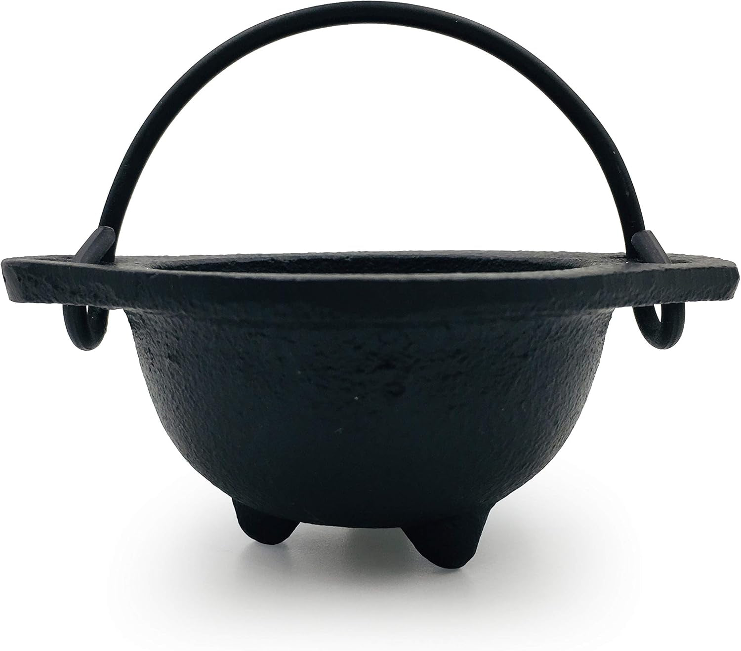 Cast Iron Cauldron with Handles. Perfect for Incense, Rituals, Home Decor, and More - 2.5 Inches Wide