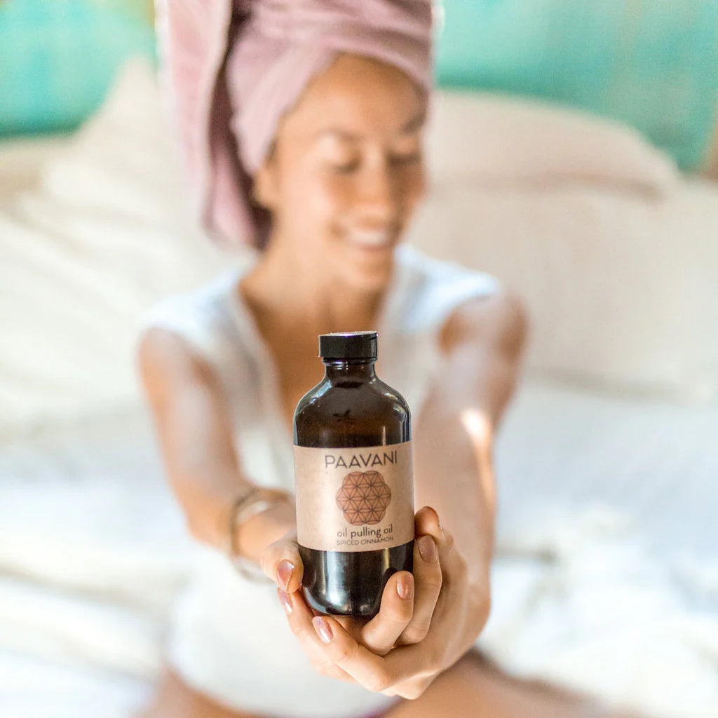 Cinnamon Pulling Oil | Ayurvedic Oil Pulling for Oral Health & Detoxification