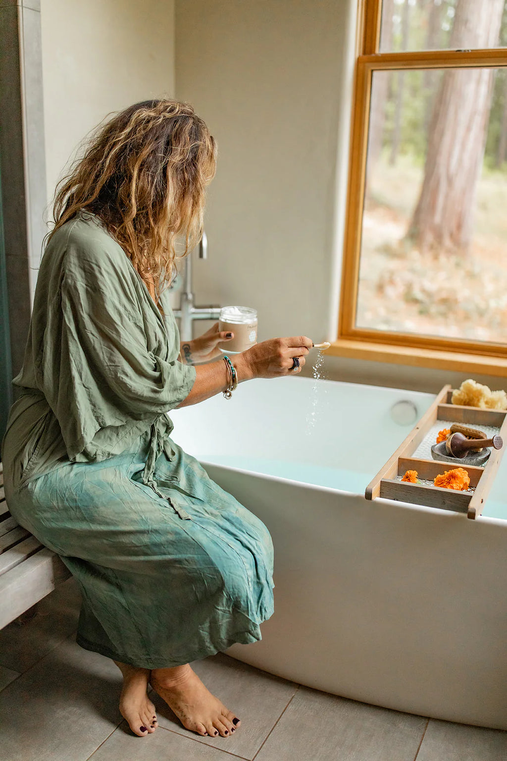 Coconut Milk Bath | Ayurvedic Herbal Soaking Ritual for Skin & Spirit